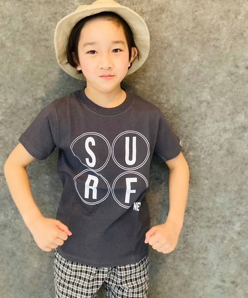 セール Surfプリント半袖tシャツ キッズ Tシャツ カットソー The Casual カジュアル のファッション通販 Zozotown