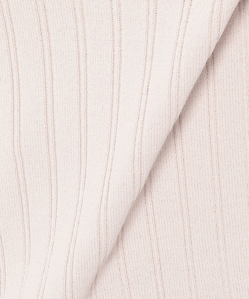 A/C DESIGN BY ALPHA CUBIC（エーシーデザインバイアルファキュービック）の「Vネックリブニット（ニット/セーター・レディース・サックスブルー/ピンク/オフホワイト/ネイビー・M size/L size）」の16枚目の写真
