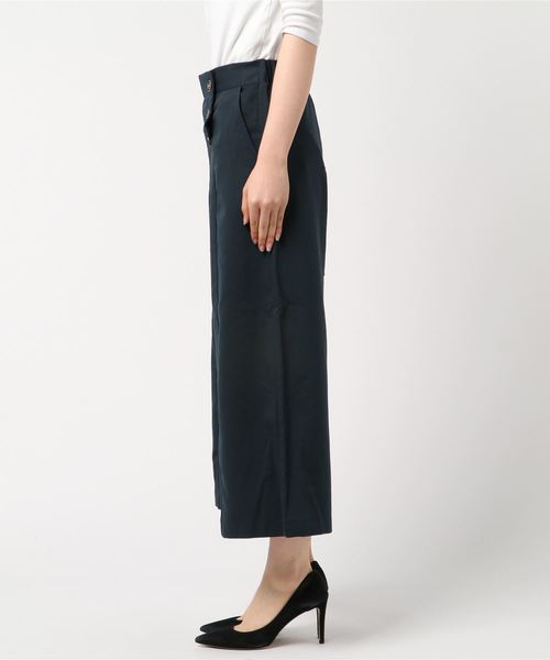 CHARM BERRY TIC(チャームベリーチック)の「フロントボタンワイドパンツ(その他パンツ・レディース・ベージュ/ネイビー/グレー/カーキ・M/L)」の6枚目の写真