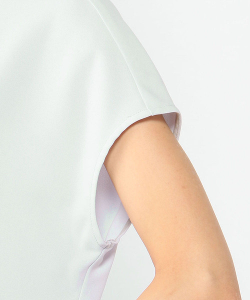 A/C DESIGN BY ALPHA CUBIC（エーシーデザインバイアルファキュービック）の「◇カタログ掲載◇フレンチブラウス（シャツ/ブラウス・レディース・ライトグレー/オフホワイト/ブラック・9号/13号/11号）」の10枚目の写真