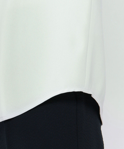 A/C DESIGN BY ALPHA CUBIC（エーシーデザインバイアルファキュービック）の「◇カタログ掲載◇フレンチブラウス（シャツ/ブラウス・レディース・ライトグレー/オフホワイト/ブラック・9号/13号/11号）」の11枚目の写真