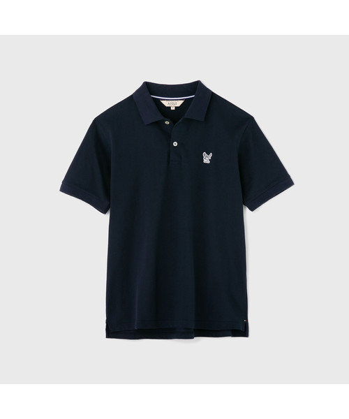AIGLE（エーグル）の「DFTイーグルピケポロ（ポロシャツ・メンズ・ダークネイビー/ヘザーグレー/ホワイト/レッド/グリーン・LARGE/MEDIUM/X-LARGE/XX-LARGE/SMALL）」の7枚目の写真