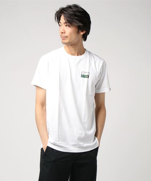 BILLABONG(ビラボン)の「半袖Tシャツ BILLABONG DESI AJ011-291(Tシャツ/カットソー・メンズ・ホワイト/ブラック/パープル・S/M/L)」の1枚目の写真