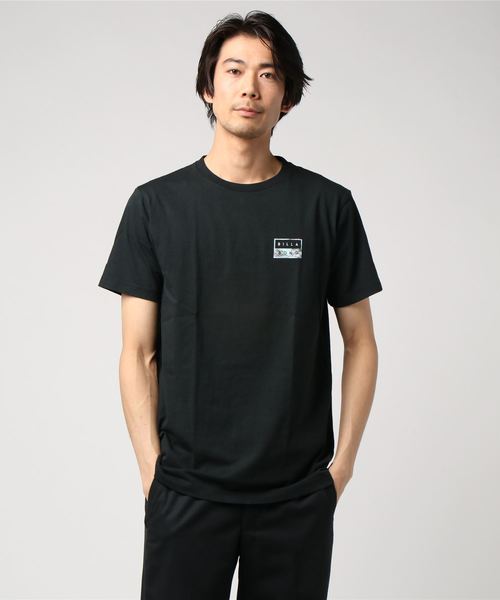 BILLABONG(ビラボン)の「半袖Tシャツ BILLABONG DESI AJ011-291(Tシャツ/カットソー・メンズ・ホワイト/ブラック/パープル・S/M/L)」の2枚目の写真