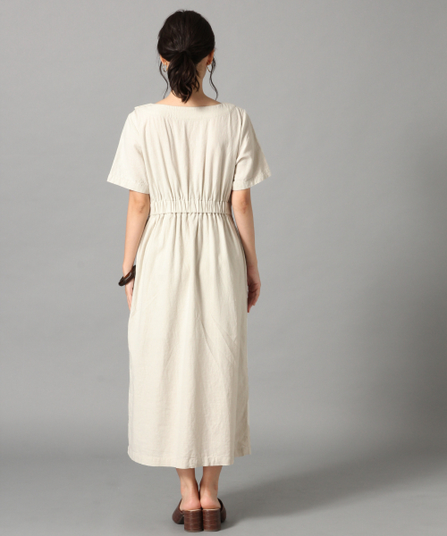 Connse サイドボタン2wayワンピース ホワイト Sサイズ Connse サイド