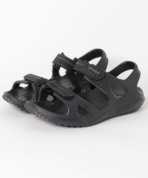 crocs（クロックス）の「スウィフトウォーター リバー サンダル メン Swiftwater River Sandal Men（サンダル・メンズ・ブラウン/ブラック×ブラック・25cm/26cm/27cm/28cm/29cm）」の6枚目の写真