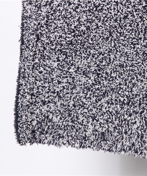 BAREFOOT DREAMS（ベアフットドリームズ）の「524　Heathered two tone yarn men's hoodie（パーカー・メンズ・ネイビー/ブラック/その他・SMALL/LARGE/MEDIUM）」の8枚目の写真