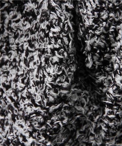 BAREFOOT DREAMS（ベアフットドリームズ）の「524　Heathered two tone yarn men's hoodie（パーカー・メンズ・ネイビー/ブラック/その他・SMALL/LARGE/MEDIUM）」の4枚目の写真