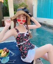 Swankiss�i�X�����L�X�j�́uSR retro flower swimwear/����/�r�L�j�i�����j�v