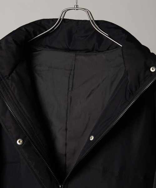 WEGO（ウィゴー）の「WEGO/【限定店舗】ロングフェイクダウンコート（ダウンジャケット/コート・レディース・ブラック/ブラック系その他・FREE）」の4枚目の写真