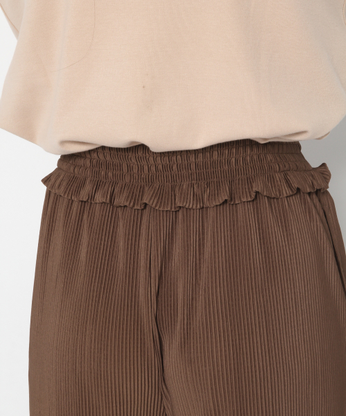 Heather（ヘザー）の「シャーリングプリーツパンツ　855464（その他パンツ・レディース・ブラック/ブラウン/ベージュ系その他・FREE）」の14枚目の写真