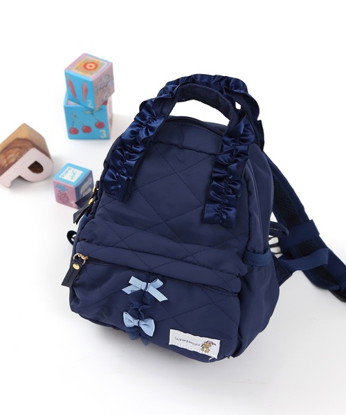 リボンフリルリュック Ssize ベビーリュック バックパック リュック Panpantutu パンパンチュチュ のファッション通販 Zozotown