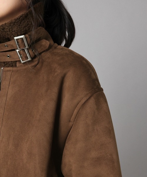 LOWRYS FARM（ローリーズファーム）の「Ｂ３　860525（ブルゾン・レディース・ブラウン/ベージュ・FREE）」の8枚目の写真