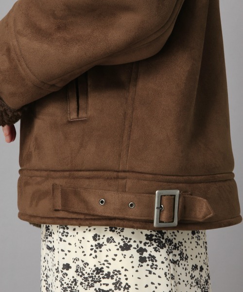 LOWRYS FARM（ローリーズファーム）の「Ｂ３　860525（ブルゾン・レディース・ブラウン/ベージュ・FREE）」の11枚目の写真