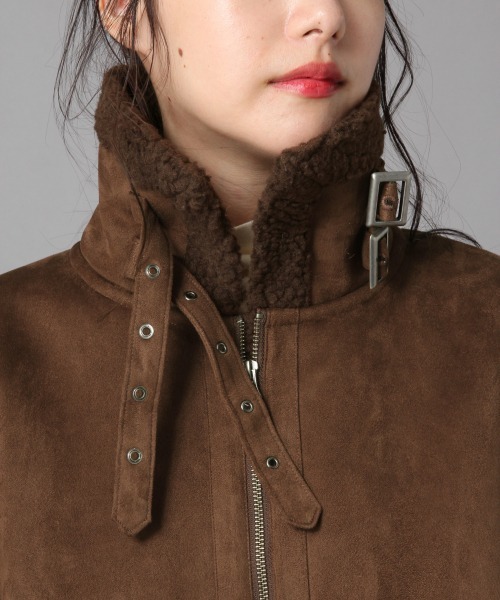 LOWRYS FARM（ローリーズファーム）の「Ｂ３　860525（ブルゾン・レディース・ブラウン/ベージュ・FREE）」の13枚目の写真