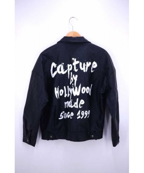 ブランド古着】Capture by Hollywoodmade ライダースジャケット バック 