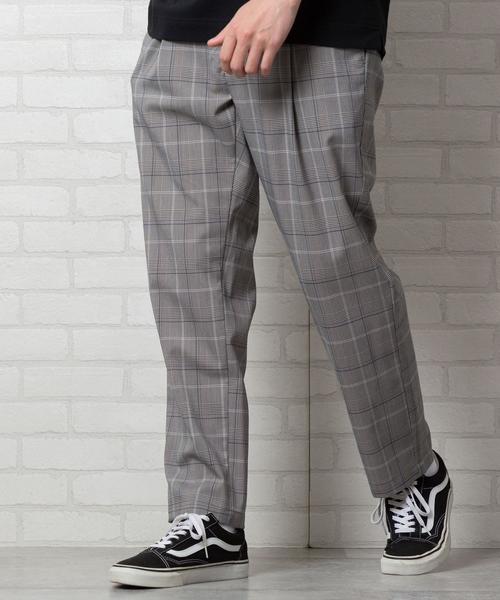 coen（コーエン）の「TRストレッチチェックイージーパンツ（その他パンツ・メンズ・ダークグレー/ベージュ・LARGE/SMALL/MEDIUM/X-LARGE）」の12枚目の写真