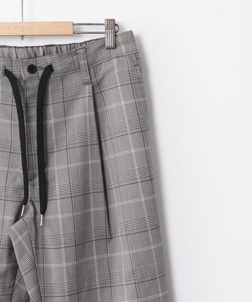 coen（コーエン）の「TRストレッチチェックイージーパンツ（その他パンツ・メンズ・ダークグレー/ベージュ・LARGE/SMALL/MEDIUM/X-LARGE）」の16枚目の写真