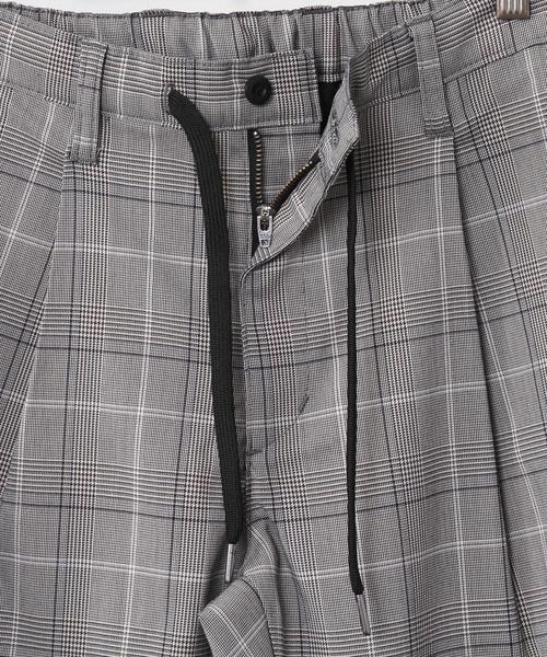 coen（コーエン）の「TRストレッチチェックイージーパンツ（その他パンツ・メンズ・ダークグレー/ベージュ・LARGE/SMALL/MEDIUM/X-LARGE）」の14枚目の写真