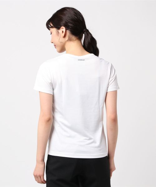 adidas（アディダス）の「アディダス  adidas  半袖機能Tシャツ（Tシャツ/カットソー・レディース・ブラック/ペールイエロー/ホワイト・M/L/XL/S）」の7枚目の写真