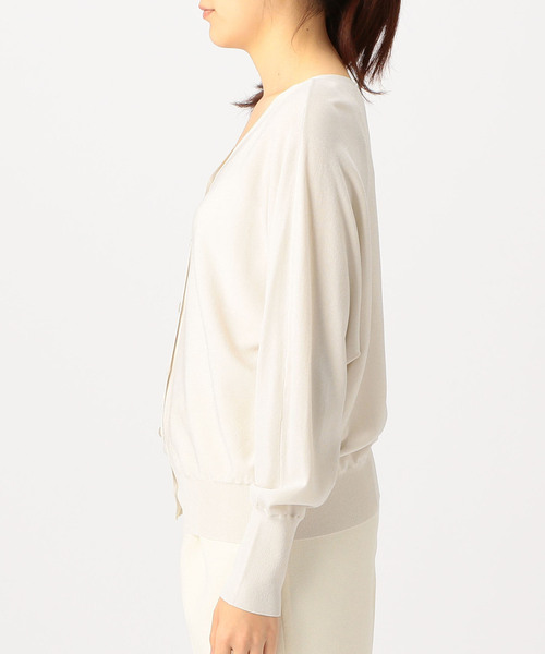 Tiara（ティアラ）の「2wayドルマンニット（ニット/セーター・レディース・チャコールグレー/ピンク/アイボリー/モスグリーン・FREE）」の5枚目の写真