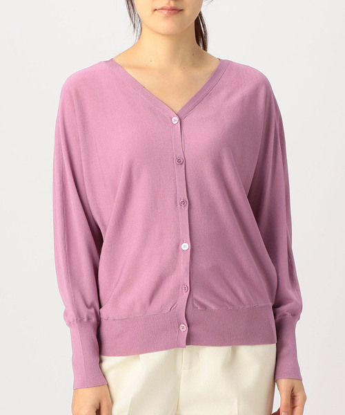 Tiara（ティアラ）の「2wayドルマンニット（ニット/セーター・レディース・チャコールグレー/ピンク/アイボリー/モスグリーン・FREE）」の16枚目の写真