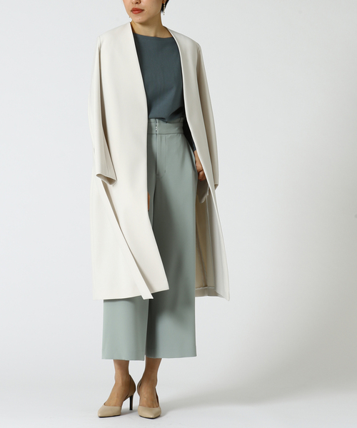 Tiara（ティアラ）の「2wayドルマンニット（ニット/セーター・レディース・チャコールグレー/ピンク/アイボリー/モスグリーン・FREE）」の19枚目の写真