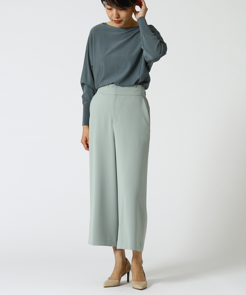 Tiara（ティアラ）の「2wayドルマンニット（ニット/セーター・レディース・チャコールグレー/ピンク/アイボリー/モスグリーン・FREE）」の20枚目の写真