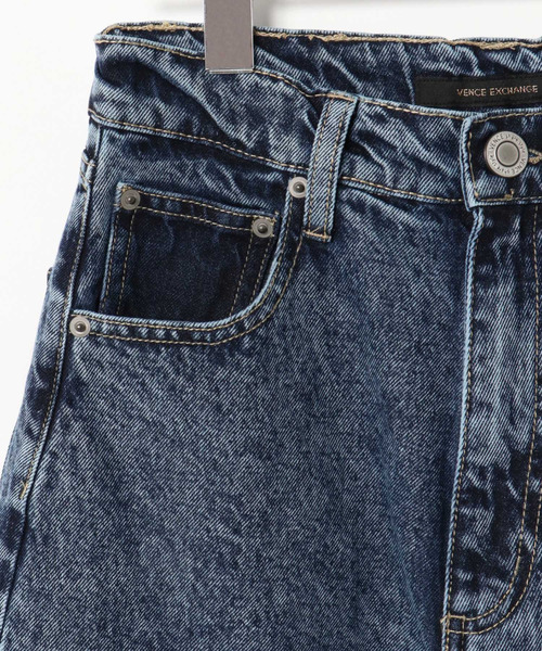 VENCEEXCHANGE(ヴァンスエクスチェンジ)の「レスウォーターストレートパンツ(デニムパンツ・レディース・オフホワイト/ブルー/ライトブルー・L/M/S)」の21枚目の写真