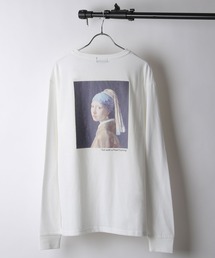 【ZIP FIVE SELECT】 バックプリントアート絵画ロンT 長袖Tシャツ【ユニセックス】