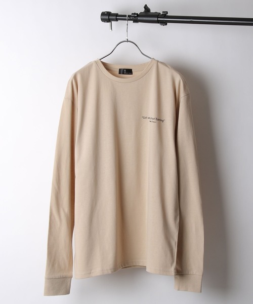 ZIP FIVE(ジップファイブ)の「【ZIP FIVE SELECT】 バックプリントアート絵画ロンT 長袖Tシャツ【ユニセックス】(Tシャツ/カットソー・レディース・ベージュ系2/ブラック系1/ホワイト/ブラック系2/ベージュ/ホワイト系1/ベージュ系1/ブラック系/ベージュ系/ホワイト系/ブラック/ホワイト系2・LARGE/X-LARGE/MEDIUM)」の17枚目の写真