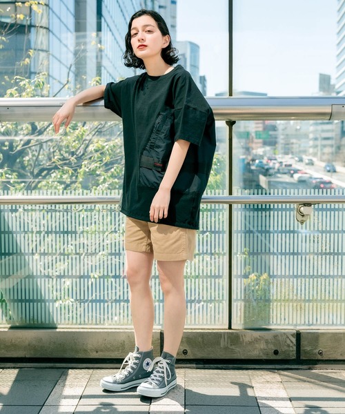 Gramicci（グラミチ）の「GRAMICCI / グラミチ W'S G-SHORTS ショーツ ショートパンツ/ハーフパンツ/無地（チノパンツ・レディース・ロイヤルブルー/ピンク/キナリ/ライトカーキ/モカ/イエロー/ブラック/オリーブ/ベージュ/グリーン/ターコイズブルー/ネイビー/アイボリー・L/M/S/XL）」の20枚目の写真