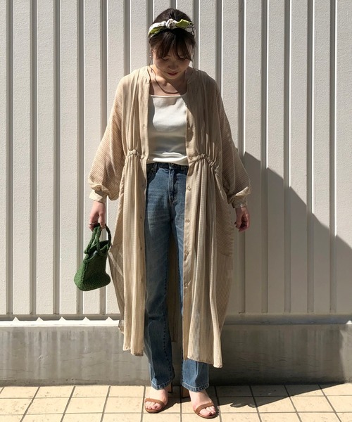 Doux Archives ドゥアルシーヴ の ピンストボイルオーバーワンピース ワンピース Wear