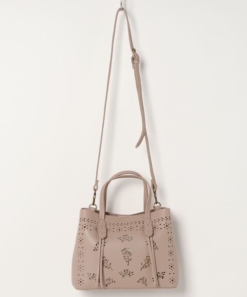 axes femme（アクシーズファム）の「パンチングトートバッグ