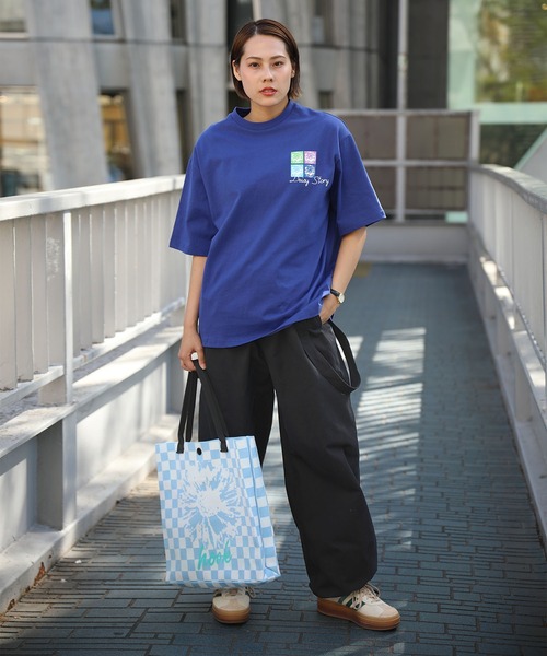 HOOK(フック)の「HOOK -original- ポップマーガレットバックプリントTEE (SS)(Tシャツ/カットソー・メンズ・ホワイト/ブラック/グリーン/ブルー/グレー・M/L/XL)」の17枚目の写真