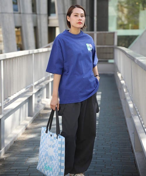 HOOK(フック)の「HOOK -original- ポップマーガレットバックプリントTEE (SS)(Tシャツ/カットソー・メンズ・ホワイト/ブラック/グリーン/ブルー/グレー・M/L/XL)」の15枚目の写真