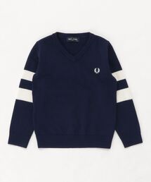 FRED PERRY | Tipped Sleeve V Neck Sweater(ニット/セーター)