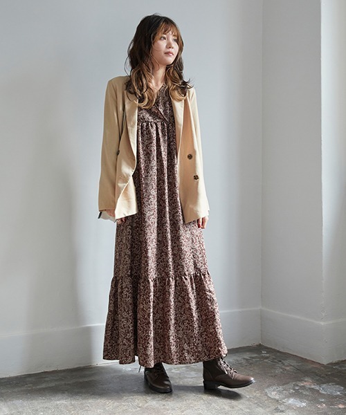 JELLY BEANS(ジェリービーンズ)の「レースアップコンバットブーツ(204-22584)JELLY BEANS(ジェリービーンズ)(ブーツ・レディース・ダークブラウン/ブラック/カーキ/アイボリー・M/L/LL/S)」の16枚目の写真