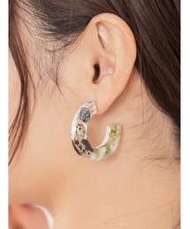 fifth | シェルモチーフアクリルピアス(ピアス（両耳用）)