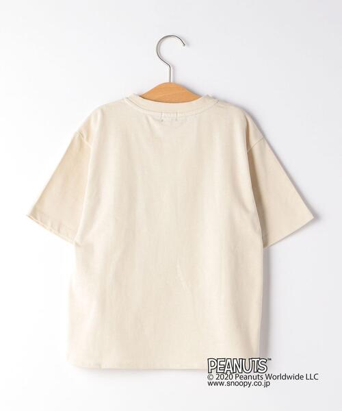 green label relaxing（グリーンレーベルリラクシング）の「PEANUTS ペパーミント パティ TEE（Tシャツ/カットソー・キッズ・オレンジ系その他/ベージュ・115/105/135/125）」の3枚目の写真
