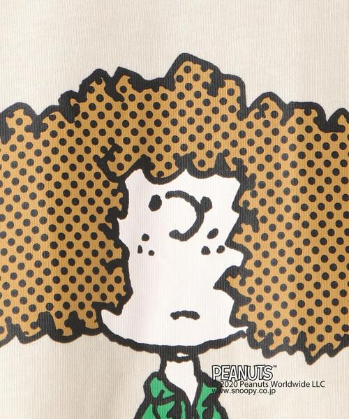 green label relaxing（グリーンレーベルリラクシング）の「PEANUTS ペパーミント パティ TEE（Tシャツ/カットソー・キッズ・オレンジ系その他/ベージュ・115/105/135/125）」の4枚目の写真