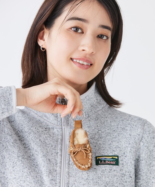 L.L.Bean（エルエルビーン）の「ウィケッド・グッド・スリッパ・キー・チェーン（キーホルダー・レディース・ブラウン・ONE SIZE）」の5枚目の写真