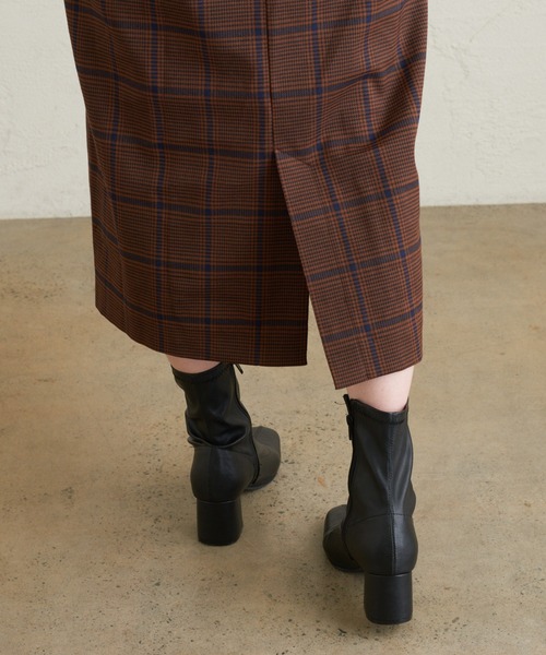 natural couture（ナチュラルクチュール）の「切替デザインセミタイトスカート（スカート・レディース・ダークブラウン/ライトベージュ/その他1/その他3・FREE）」の11枚目の写真