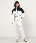 New Balance Golf ニューバランスゴルフ の New Balance Golf 定番ストライプ切替 レインワンピース Womens Rain Item レインコート ポンチョ Wear