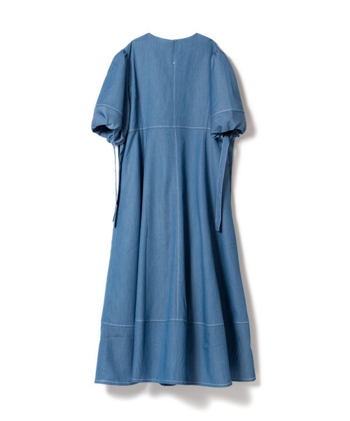 LAYMEE(レイミー)の「Esso denim OP / エッソデニムワンピース(ワンピース・レディース・カーキ/ホワイト/インディゴブルー・FREE)」の15枚目の写真