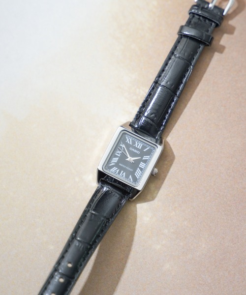 CASIO（カシオ）の「★CASIO（カシオ)★クラシック スクエア　レザー（アナログ腕時計・レディース・シルバー系その他/ホワイト系その他/ホワイト/ブラック/ゴールド/シルバー/ゴールド系その他・FREE）」の8枚目の写真