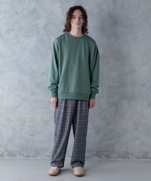 UNIIT(ユニット)の「【UNIIT】ワイドチェックパンツ ワイドシルエット チェック柄 ウエスト紐仕様(その他パンツ・メンズ・チャコールグレー/ブラック/ベージュ・MEDIUM/LARGE)」の19枚目の写真