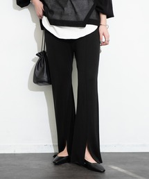 Aunt Marie's | センターラインシアーニットパンツ / AUNT MARIE'S(その他パンツ)