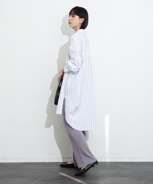 Aunt Marie's（アントマリーズ）の「センターラインシアーニットパンツ / AUNT MARIE'S（その他パンツ・レディース・ライトパープル/ブラック/ライトグリーン/ベージュ・SMALL/FREE）」の18枚目の写真