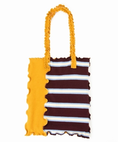 Casselini（キャセリーニ）の「サマーニットメロウトート（エコバッグ/サブバッグ・レディース・ブラック/キャメル/グリーン/サックスブルー・FREE）」の6枚目の写真